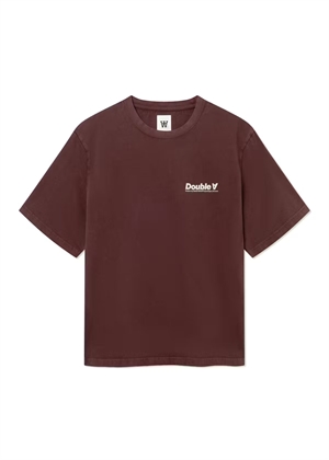 Liam Italic tee Decadent chocolate Wood Wood 